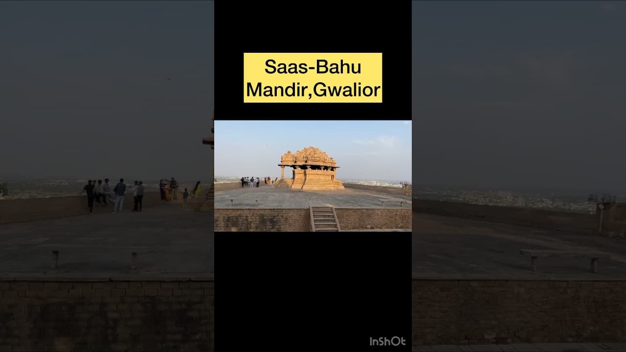 Saas Bahu Mandir, Gwalior #ytshorts #shorts