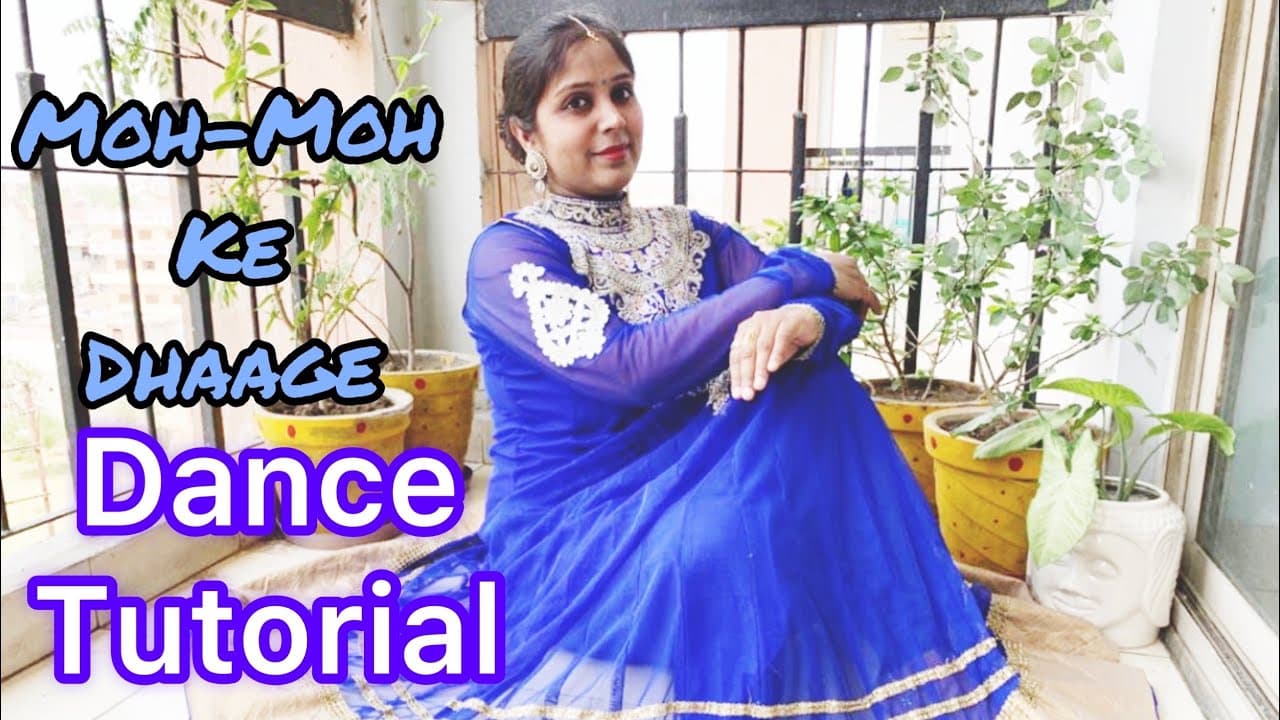 Moh Moh Ke Dhaage Sitting Dance Tutorial ।Easy Steps। Full Song॥