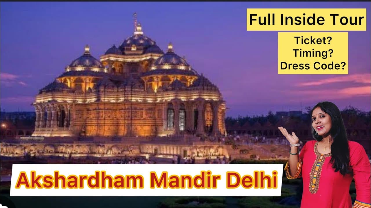 10 Things To Know Before Visiting Akshardham।Akshardham Temple Water Show।Full Information।