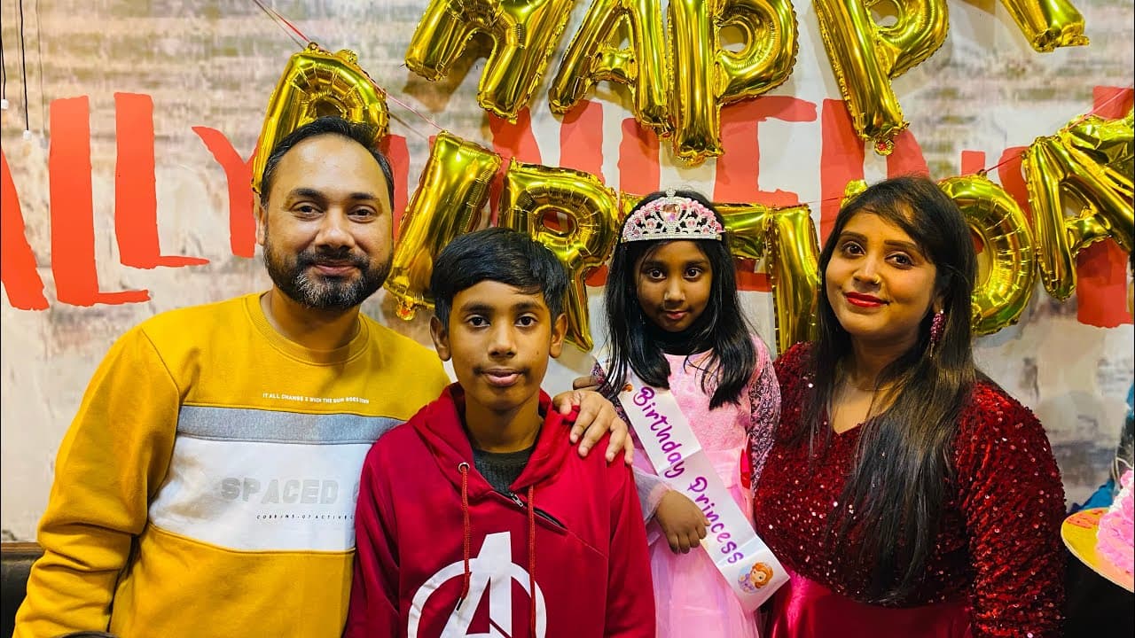 Paavika’s 6th Birthday Celebration Vlog।Pink Princess Theme Party। Magic Show। Birthday Vlog ॥
