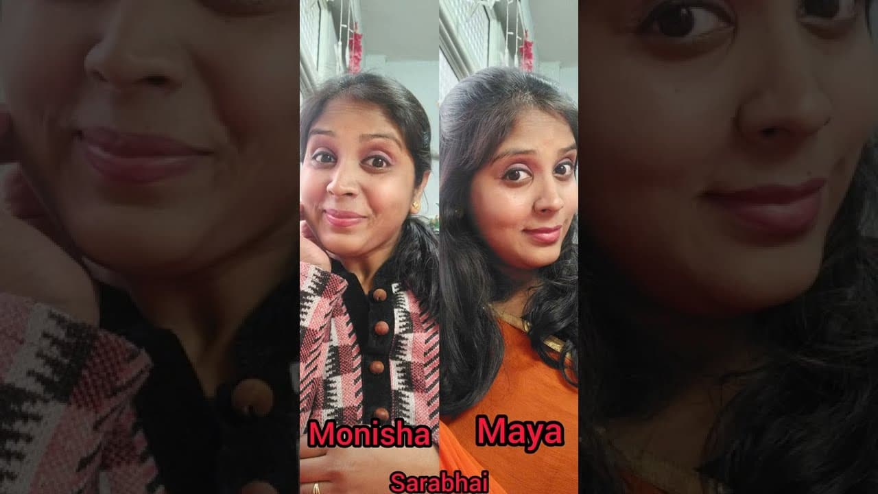 Sarabhai Vs Sarabhai Funny Scene Recreated।Monisha Vs Maya।Funny Scene 😂😂😂😂😂