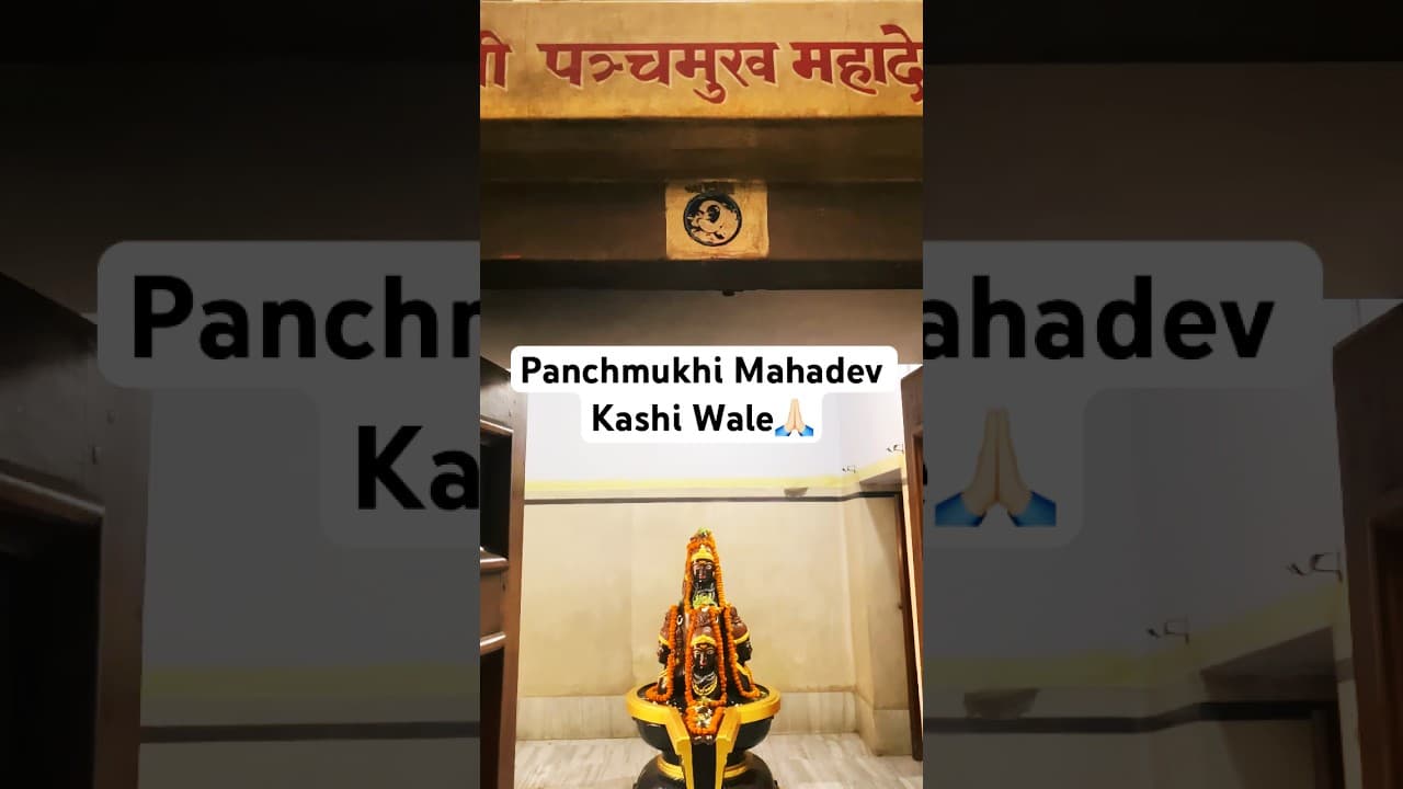 Mahadev Ne Diye Darshan🙏🏼#varanasi #mahadev #subscribe #shorts #trending #ram #youtubeshorts