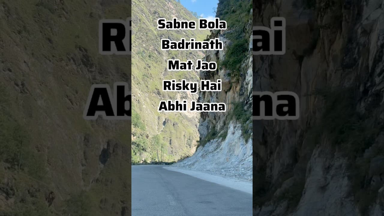 Badrinath  ❌ #subscribe #travel #chardham #roadtrip #shorts #bhakti #youtubeshorts #uttarakhand