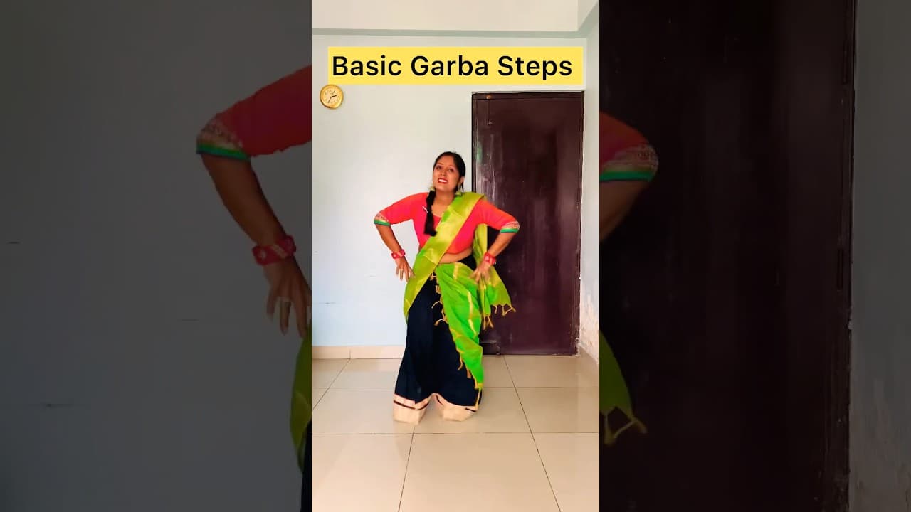 Learn Easy Garba Steps #navratri #garba #youtubeshorts #shorts