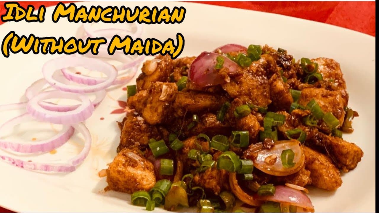 Idli Manchurian Recipe #Shorts