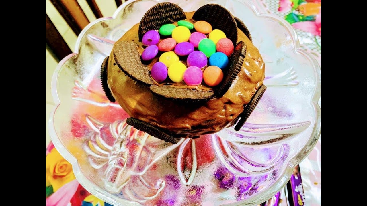 Eggless Atta Choclate Cake In Kadhai सॉफ्ट चॉकलेट केक बनाएं कढ़ाई में गेहूं के आटे से No Maida Cake।