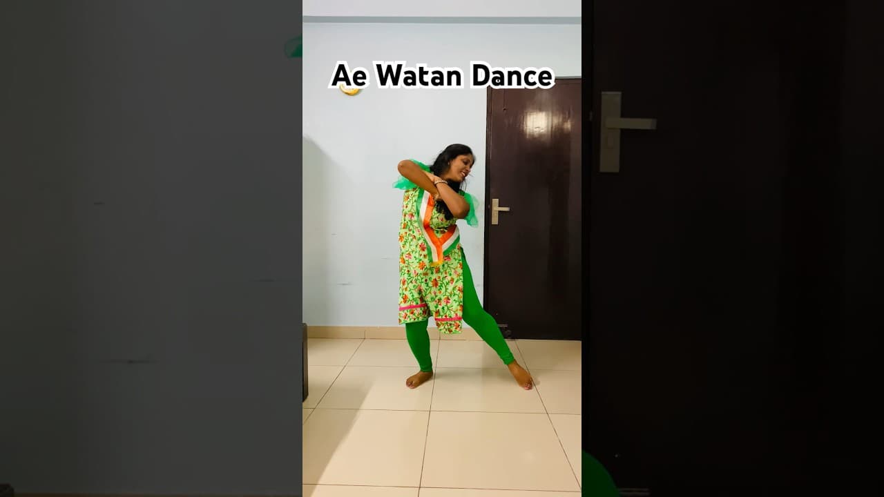 Ae Watan Dance #patrioticdance #youtubeshorts #shorts #shortsfeed #choreography