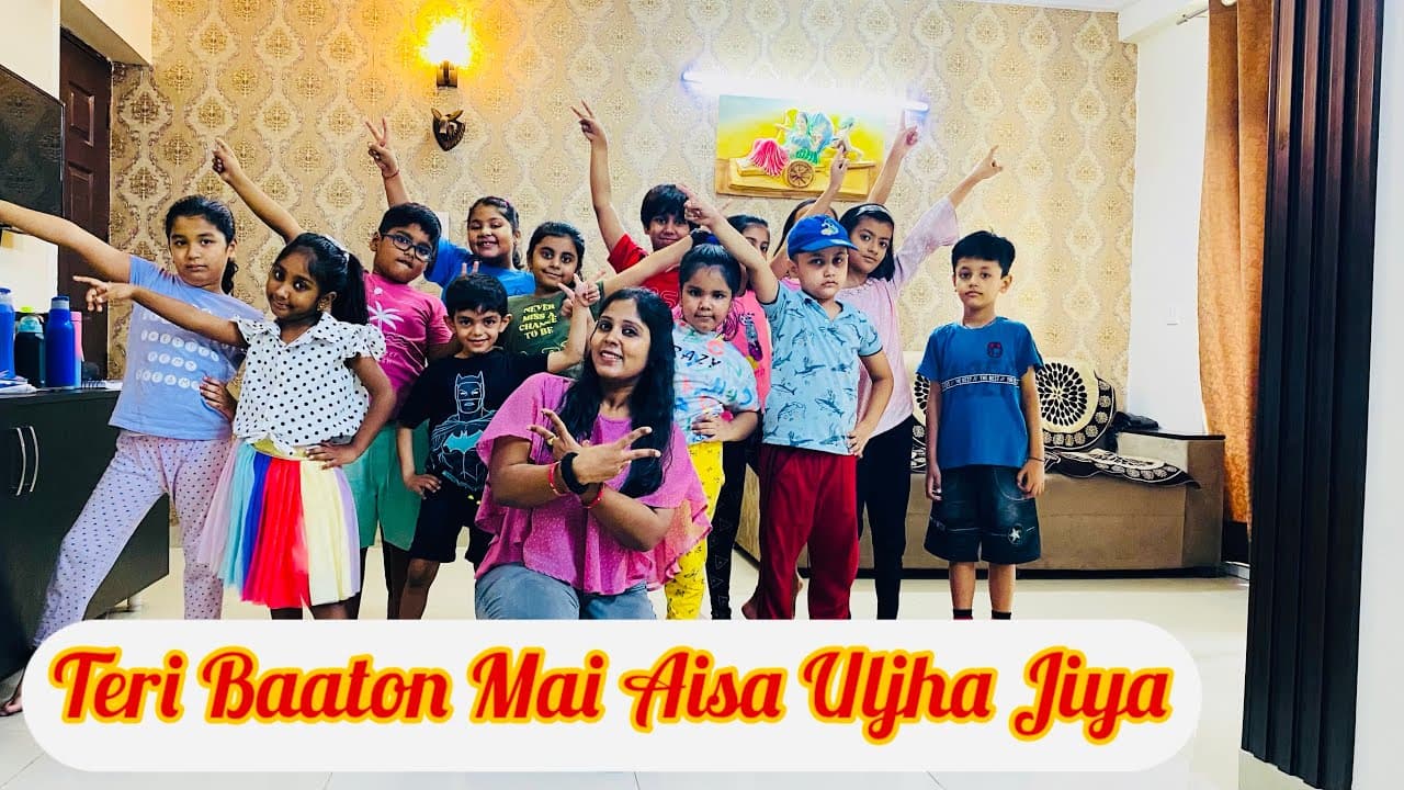 Teri Baaton Mai Aisa Uljha Jiya Dance Cover।Kids Dance।Choreography By Parul।।