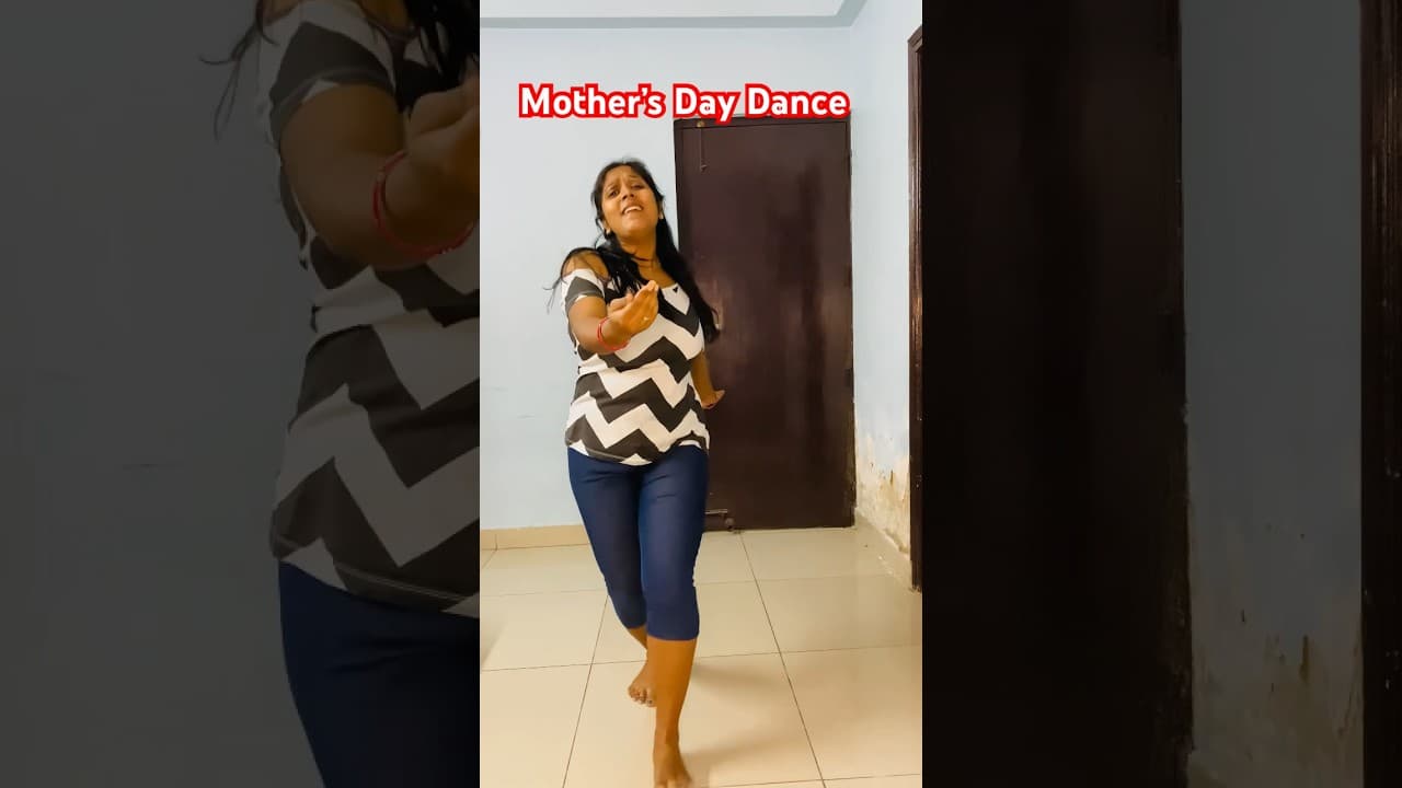 Meri Maa #dance #mothersday #shorts #youtubeshorts #maa #subscribe #masti