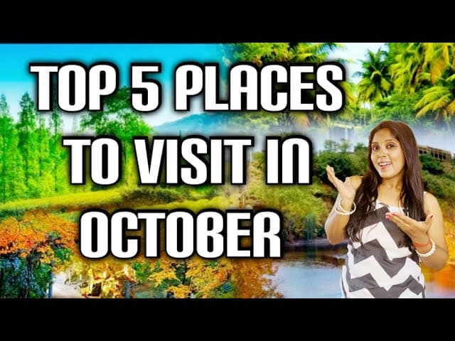Best Places To Visit With Family In October।October Tour Plan In India।Full Tour Information॥