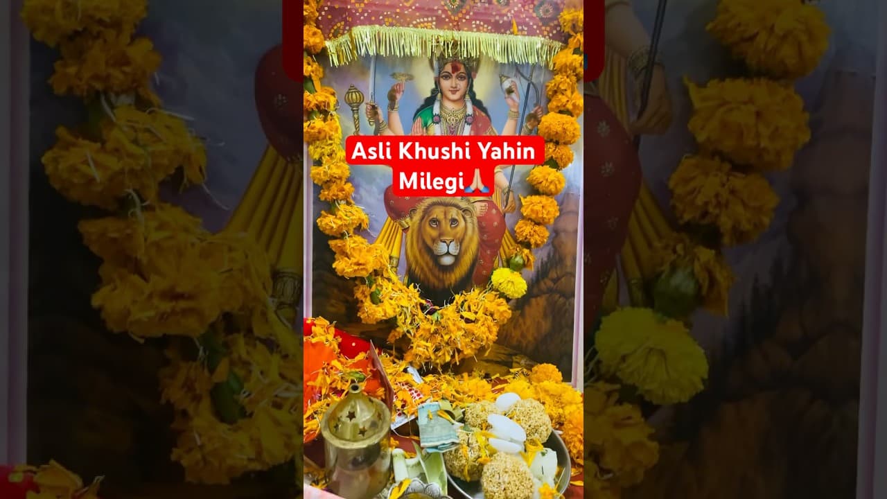 Maa Durga Ka Darbaar🙏🏼 #matarani #navratri #bhakti #maadurga  #subscribe #shorts #trending
