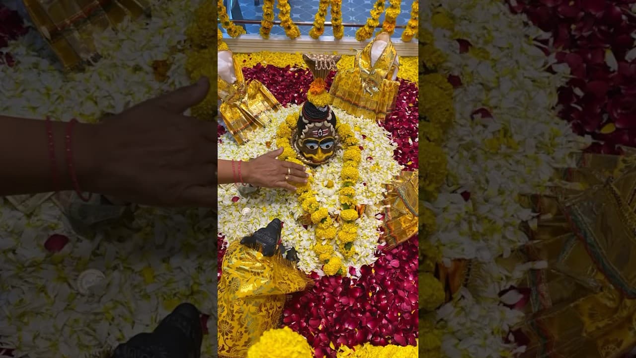 Bhole Baba Saj Gye🙏🏼#shiv #shivratri #harharshambhu #shorts #youtubeshorts