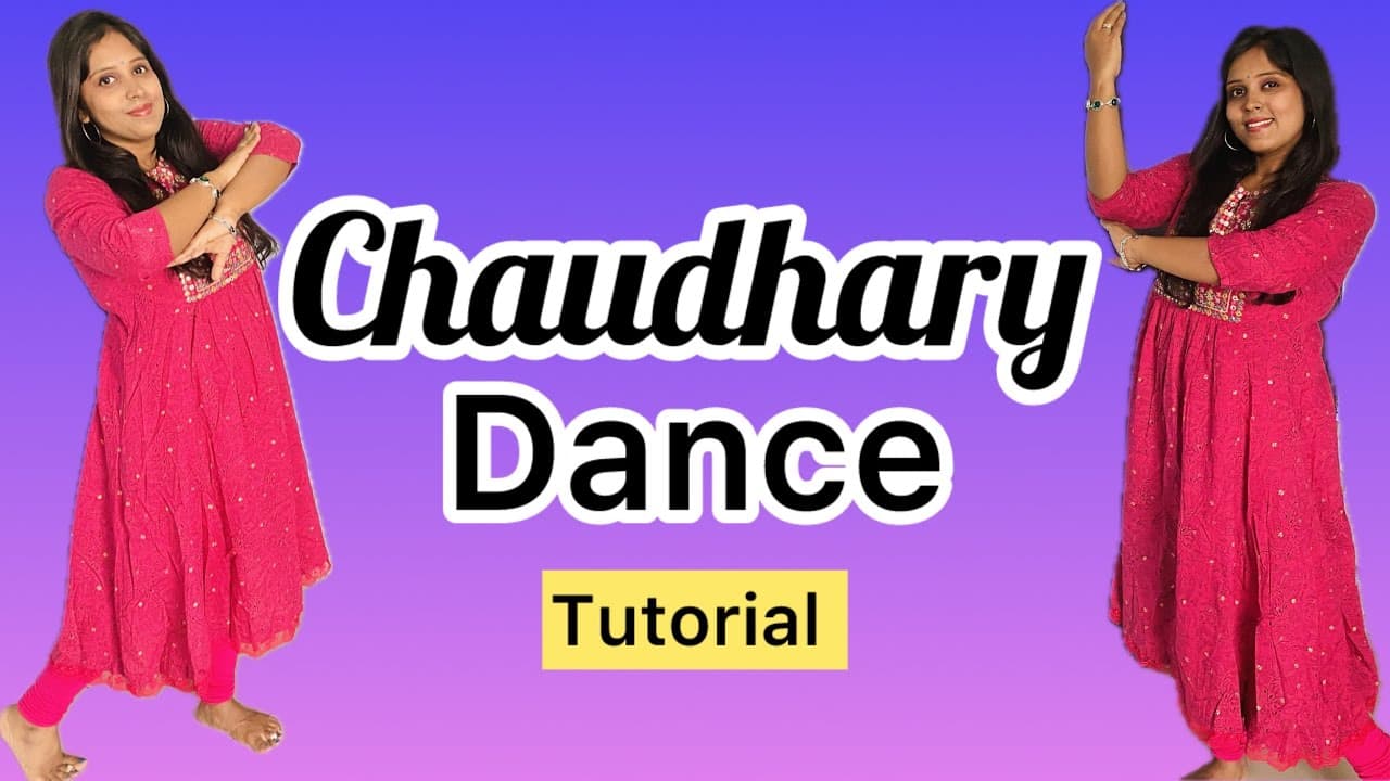 CHAUDHARY DANCE TUTORIAL।Rajasthani Folk Song।Wedding Dance।