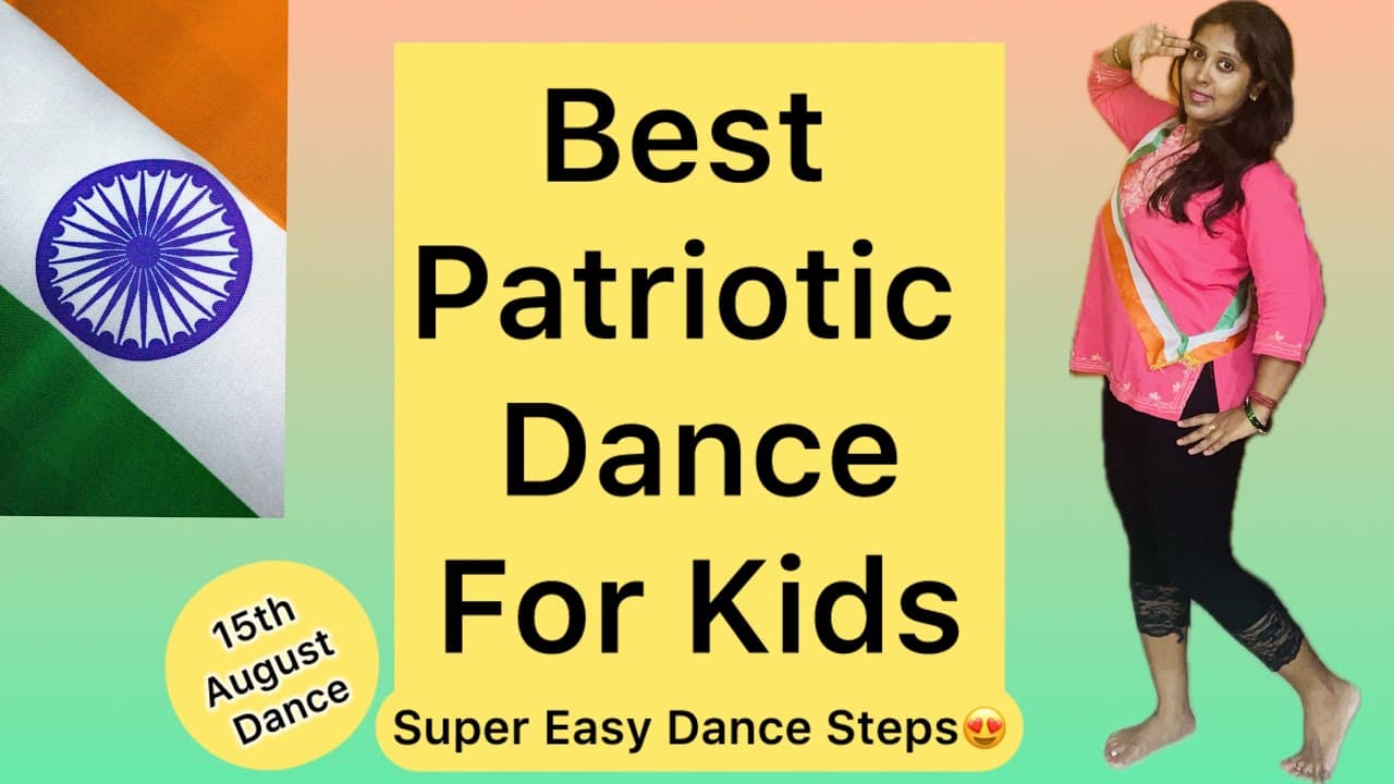 Easy Patriotic Dance Tutorial For Kids।Suno Gaur Se Duniya Walon।Independence Day Dance।