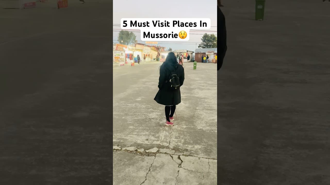 Top 5 Places In Mussorie😍 #subscribe #shorts  #travel #uttarakhand #trending #ram #masti