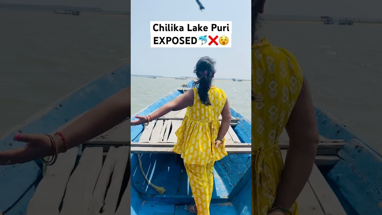 Chilika Lake Fraud Exposed😱#puri #orissa #subscribe #travel #shorts #reality #trending #scam #ram