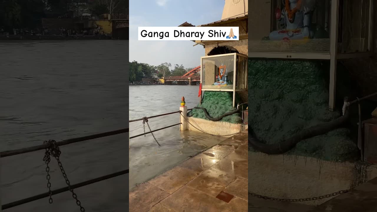 Ganga Kinare Wale BholeNath #shiv #ganga #haridwar #bholenath #subscribe #shorts #masti #chardham