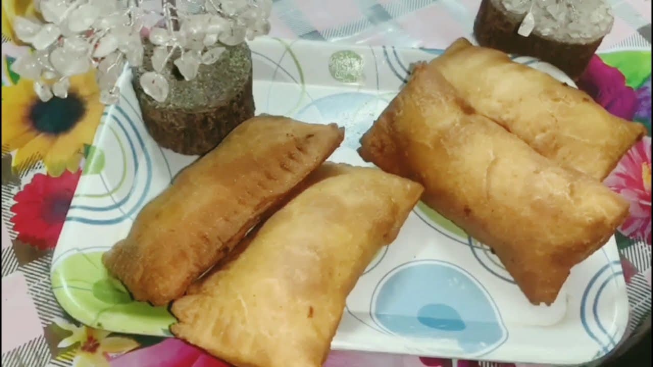 McDonald's Pizza McPuff Recipe।।गेंहू के आटे से घर पर ही बनाएं टेस्टी पिज़्ज़ा पफ/पांकेटस।No Maida‌।।
