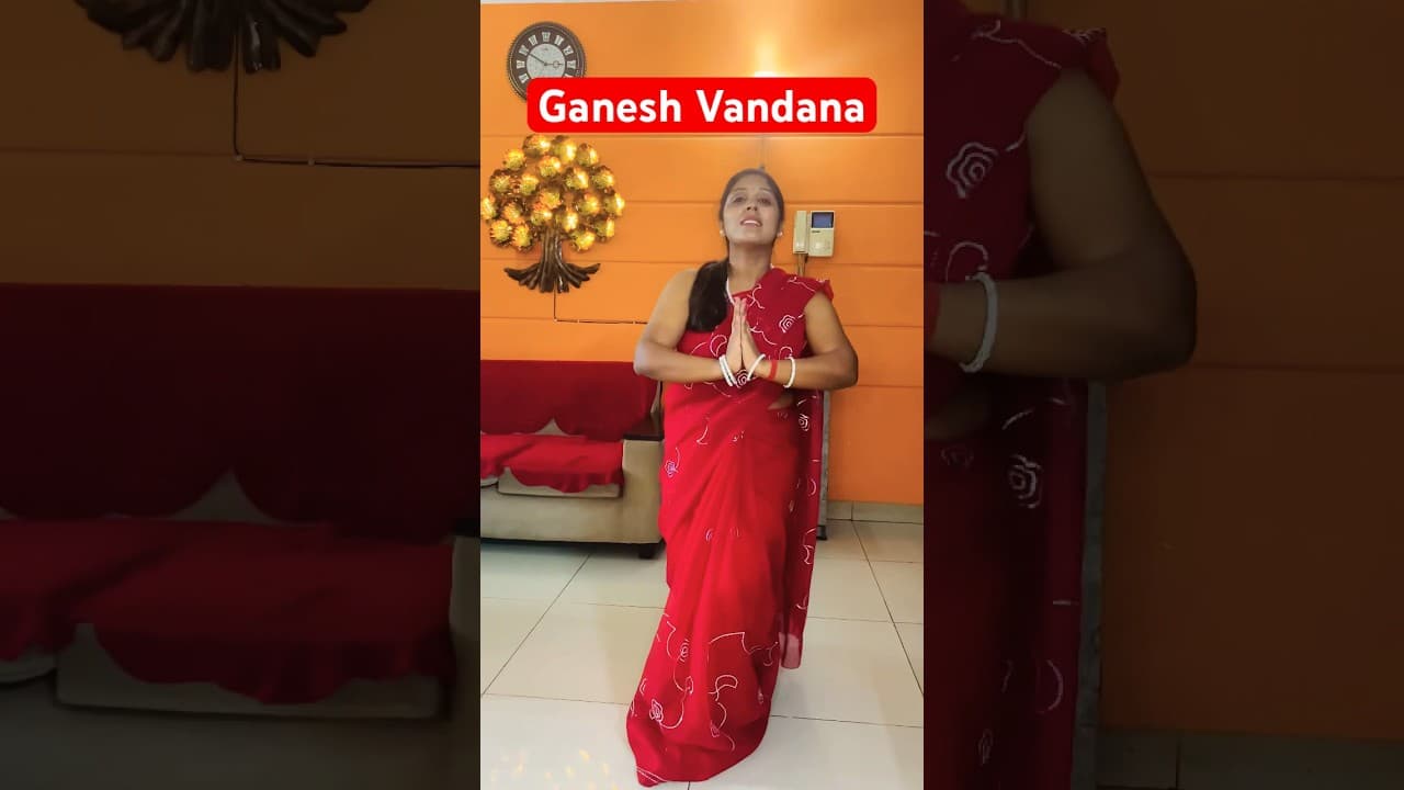 Ekadantaya Vakratundaya Dance #ganpati #ganpatibappamorya  #easydance #youtubeshorts #shorts