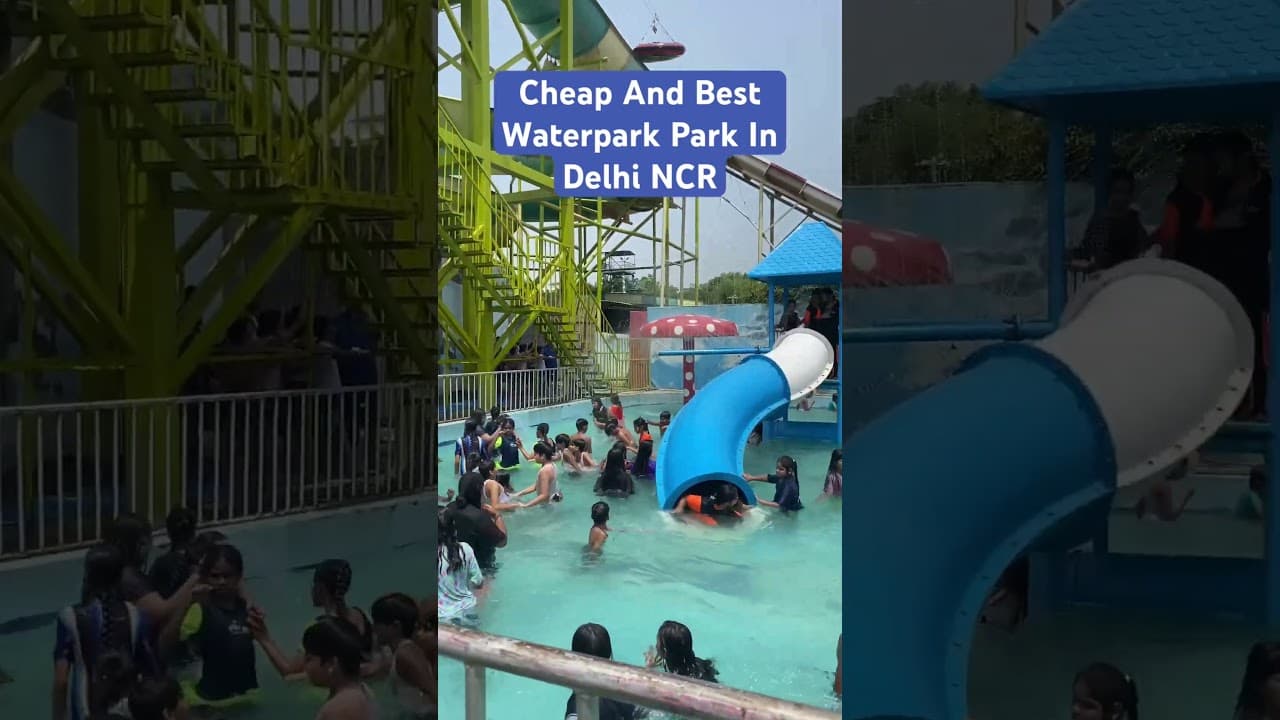 Drizzling Land Ghaziabad।Full Video On Channel #waterpark #amusementpark #delhincr #shorts #ytshorts