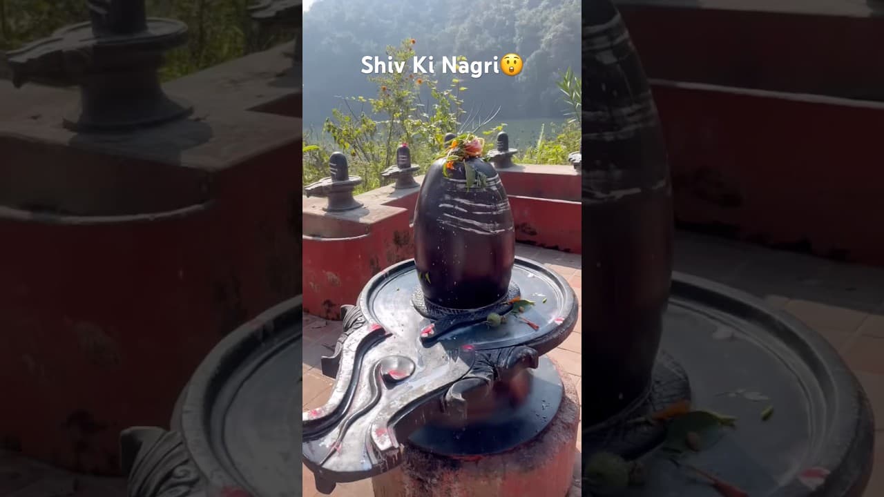 Shivling Darshan🙏🏼 #subscribe #shiv #shorts #travel #shivstatus #bholenath #youtubeshorts