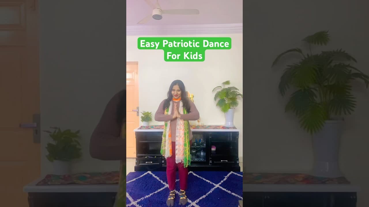 Learn Patriotic Day Dance🇮🇳 #subscribe #dance #shorts #kidsdance #shorts #sandeseaatehai #ram