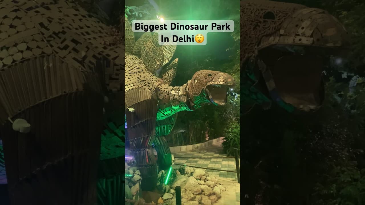 Itna Sasta😲 #wastetowonderpark #delhi #shorts #dinosaur #ram #subscribe #youtubeshorts #trending