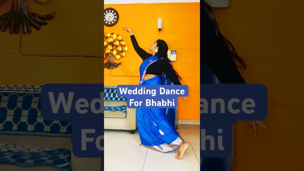 Wedding Dance For Bhabhi #weddingdance #dance #shorts #youtubeshorts  #shortsfeed