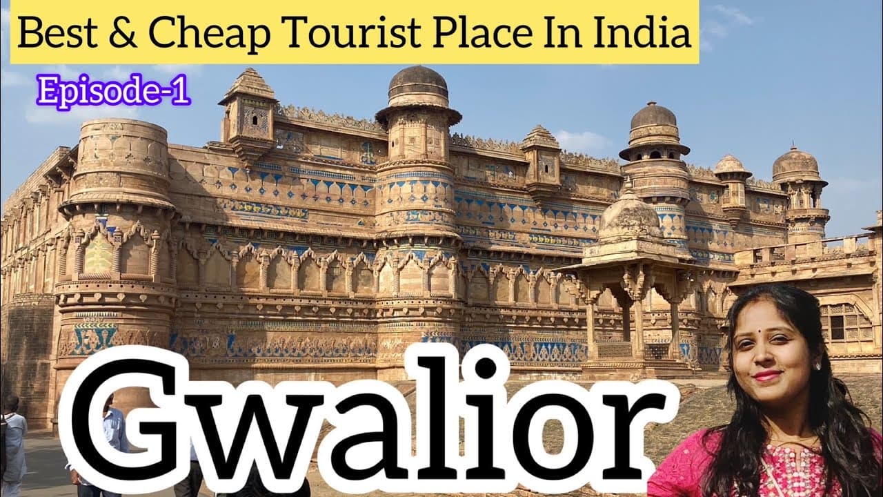 Best & Cheap Tourist Place In India।Gwalior Fort।Data Bandi Chhod Gurudwara।Gwalior Travel Vlog।EP-1