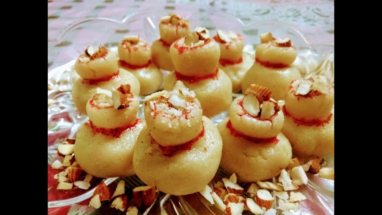 Kaju Kalash।बिना गैस जलाए मात्र 10 मिनट में बनाएं काजू कलश की शानदार मिठाई।No Cook।No Sugar Syrup।