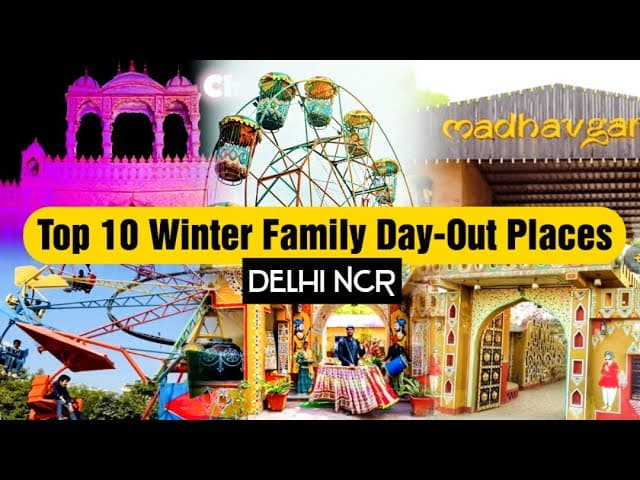 10 Best Family Places In Winters।Budget Farmhouses & Adventure Parks Delhi NCR।
