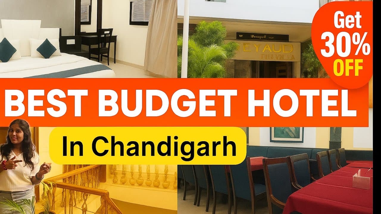 Cheap And Best Hotel In Chandigarh।For Family/Couples।30% OFF 😲