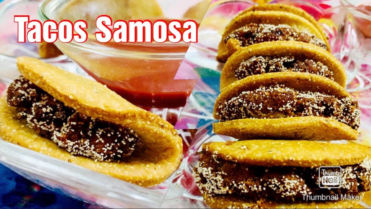 Tacos Samosa With Wheat Flour । स्वादिष्ट समोसा बनाइए नए स्टाइल में गेहूं के आटे से ।No Maida Recipe