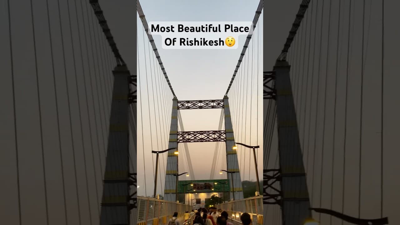 Jaanki Setu 🤩 #rishikesh #haridwar #ganga #ram #shorts #masti #youtubeshorts #trending #subscribe