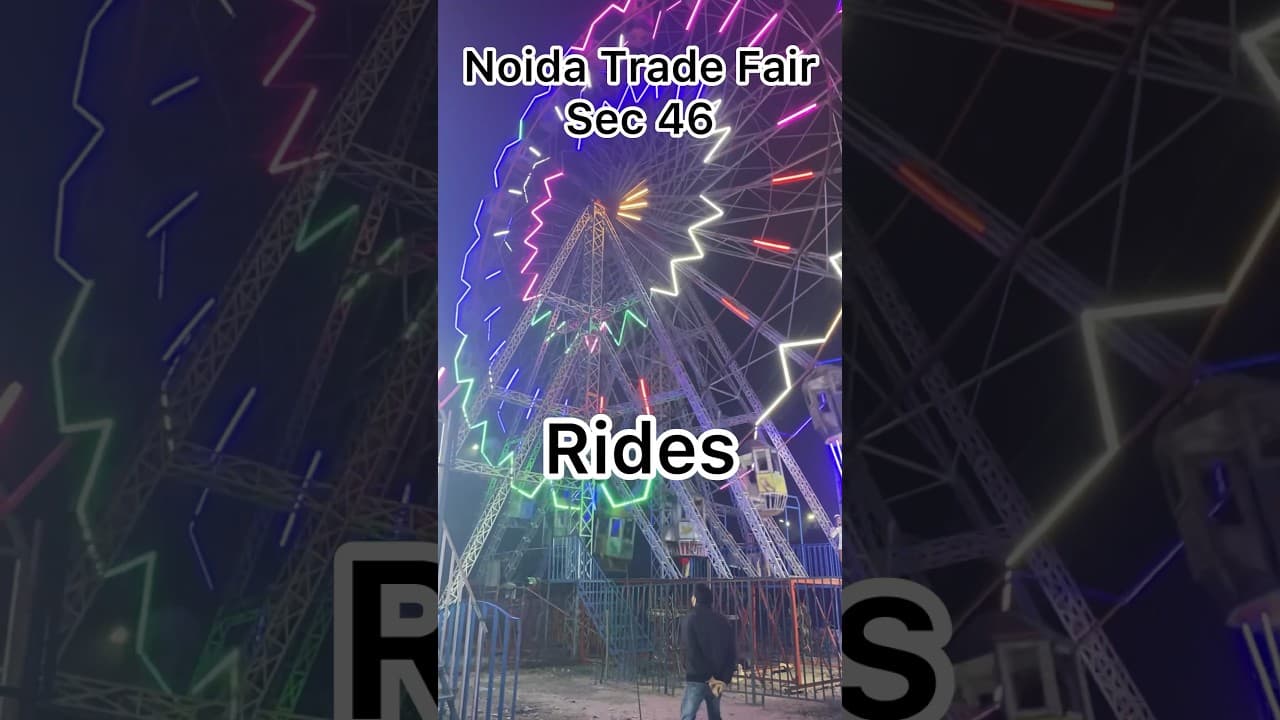 Noida Mela 2023 #christmascarnival #newyear #delhincr #noida #shorts #ytshorts #masti