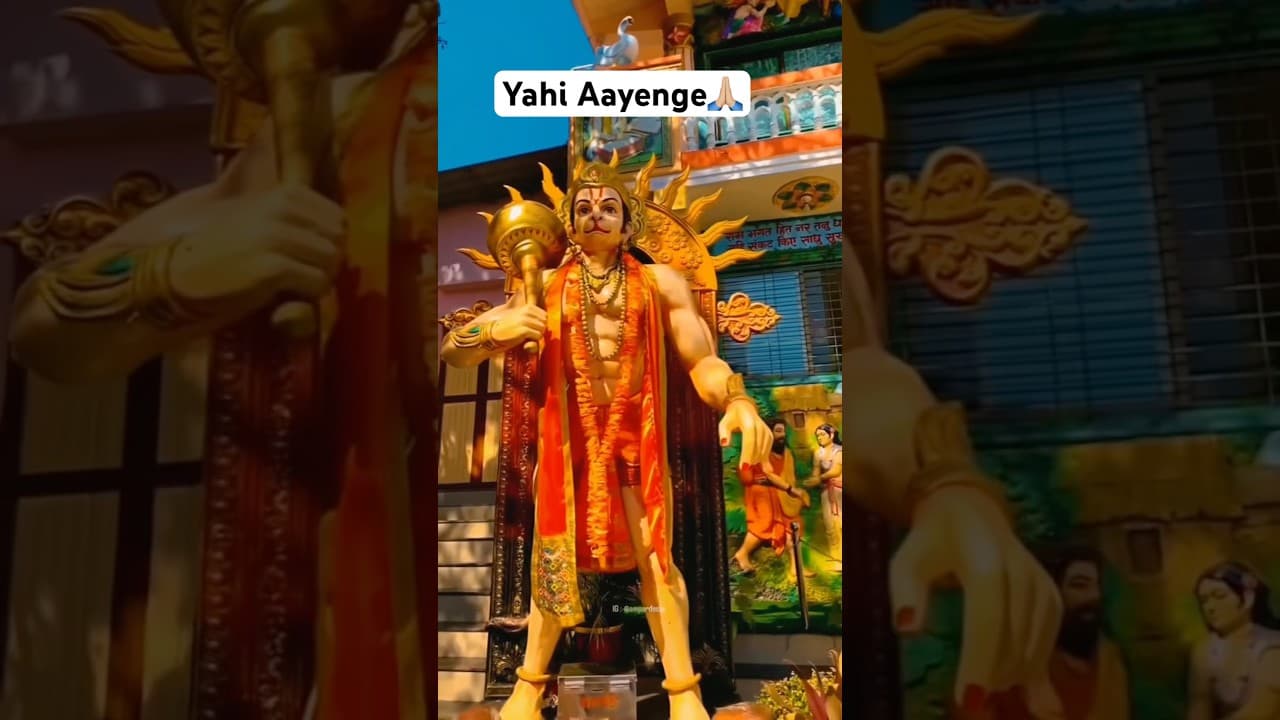 Hanuman Ji🙏🏼 #subscribe #hanuman #bajrangbali #hanumanstatus #shorts #bhakti #travel