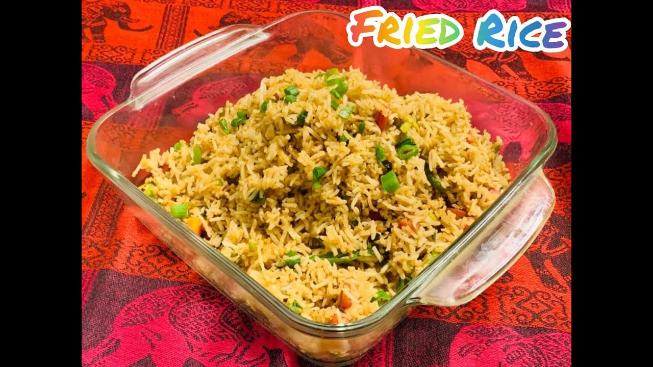 Fried Rice, Restaurant Style In Just 10 Minutes। Easiest Fried Rice Recipe। फ्राइड राइस रेसिपी।