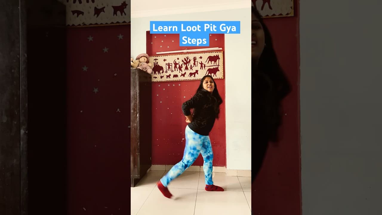 Lutt Putt Gaya Hook Steps #tutorial #dance #dunki #shorts #trending