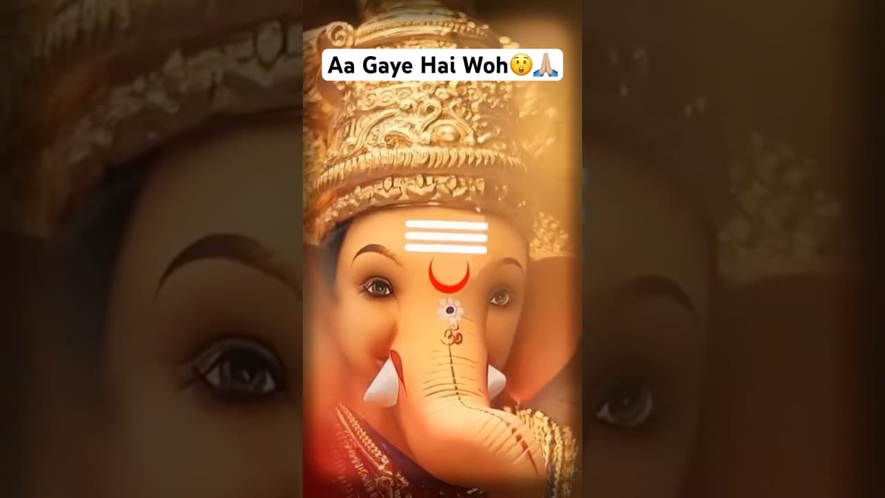 Ganpati🌸🙏🏼 #subscribe #ganpatibappamorya #trending #ganpati #ganpatistatus #bhakti