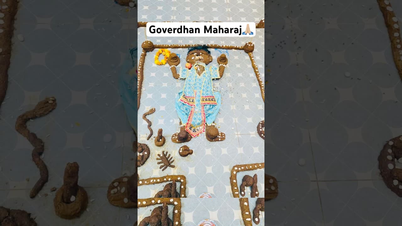 Itne Sundar🤩🙏🏼 #goverdhan #krishna #ytshorts #shorts #subscribe #bankebihari #trending #ram
