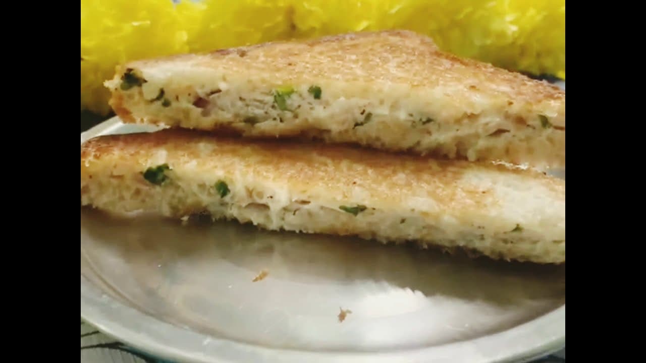 Curd Sandwich | मात्र 5 मिनट मे बनाये दही से स्वादिष्ट सैंडविच | Healthy And Quickest Sandwich