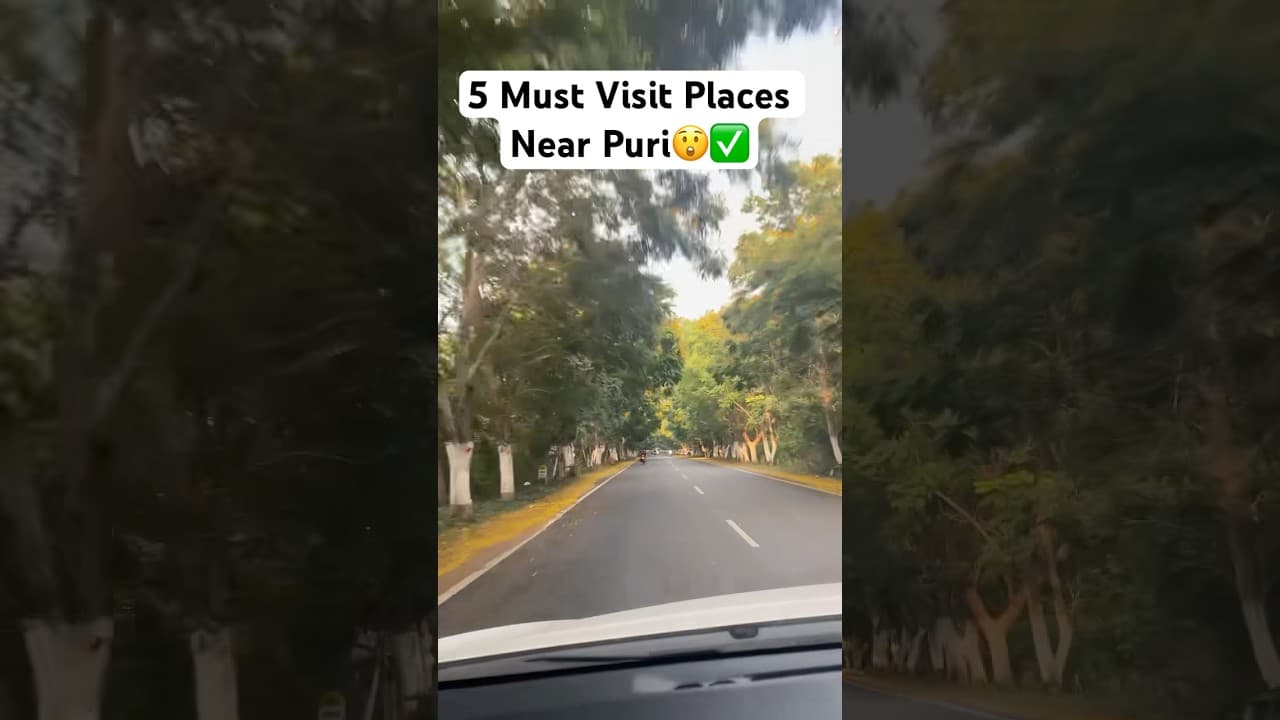 5 Best Tourist Places In Orissa🤩 #subscribe #travel #puri #shorts #ram #youtubeshorts #masti