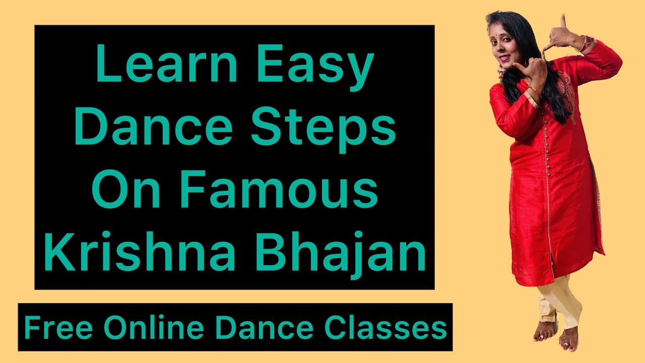 Achyutam Keshvam Krishna Damodaram।Dance Tutorial। Easy Dance Steps।Janmashtami Special Dance।