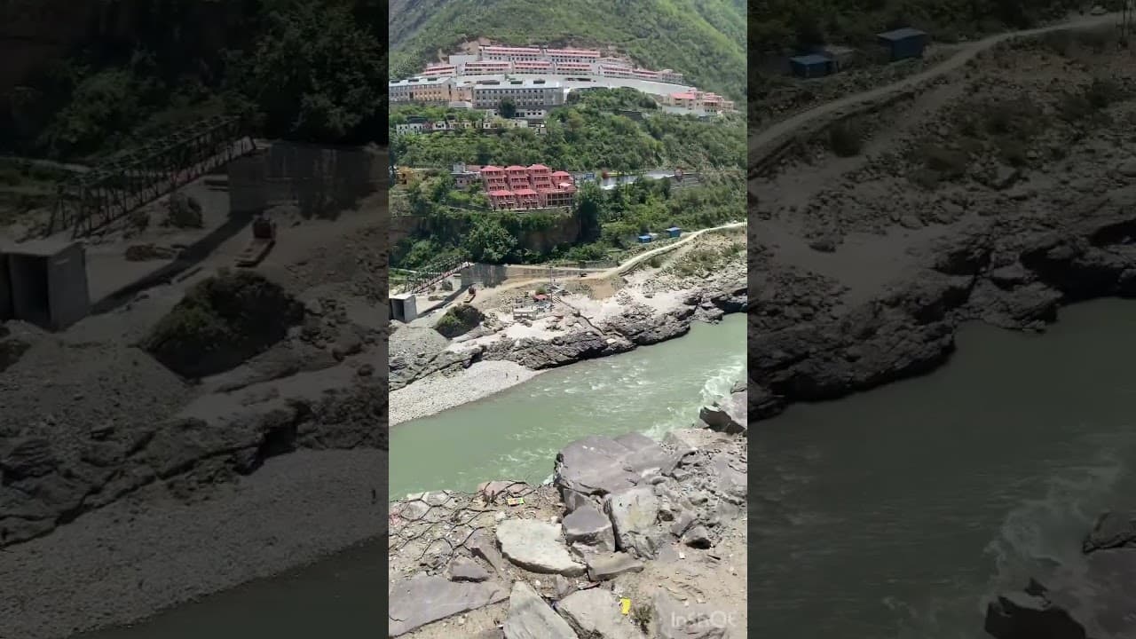 Sangam At Devprayag,Uttarakhand #ytshorts #shorts #trending #uttarakhand