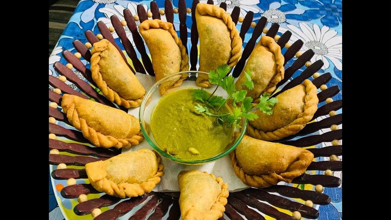 Healthy Matar Gujiya बिना मैदा के गेहूं के आटे से बनाइए हेल्दी एवं टेस्टी नाश्ता No Maida Snacks