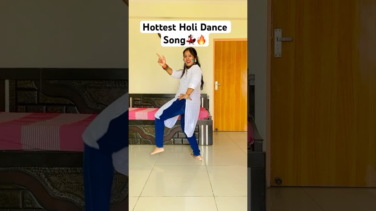 Holiya Mai Udde Re Gulal #dance #shorts #danceshorts #holidance #trending #subscribe
