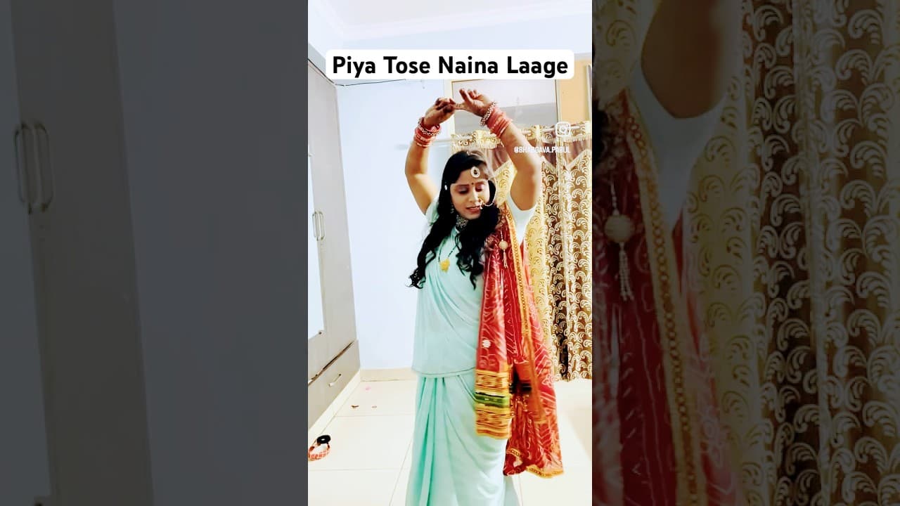 Piya Tose Naina Laage  #dance  #subscribe #shorts #shortsfeed #newvideo #easydancesteps
