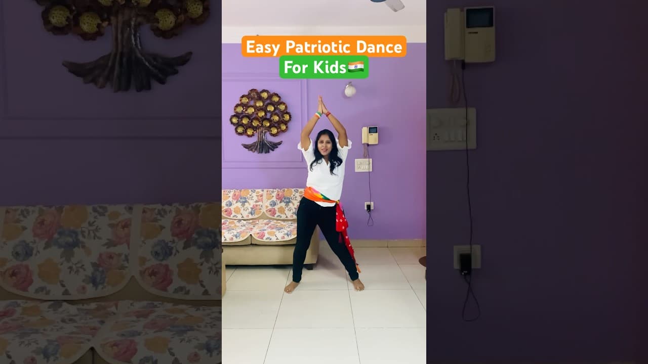 Learn Easy Dance🇮🇳 #dance #subscribe #dancetutorial #patriotic  #shorts #ram #trending #kidsdance